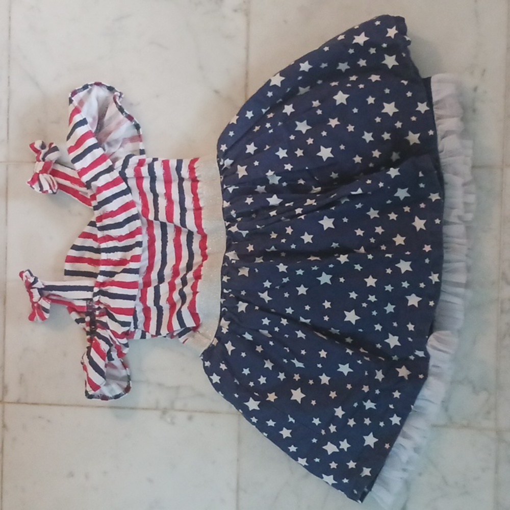 Little Lass Fourth of July dress